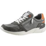 Casual Schoenen - Taupe/offwhite - Veterschoen - Met Zijrits