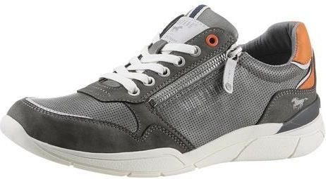 Casual Schoenen - Taupe/offwhite - Veterschoen - Met Zijrits