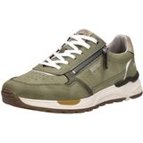 Mustang Sneakers Groen Suede