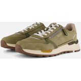 Mustang Sneakers Groen Suede