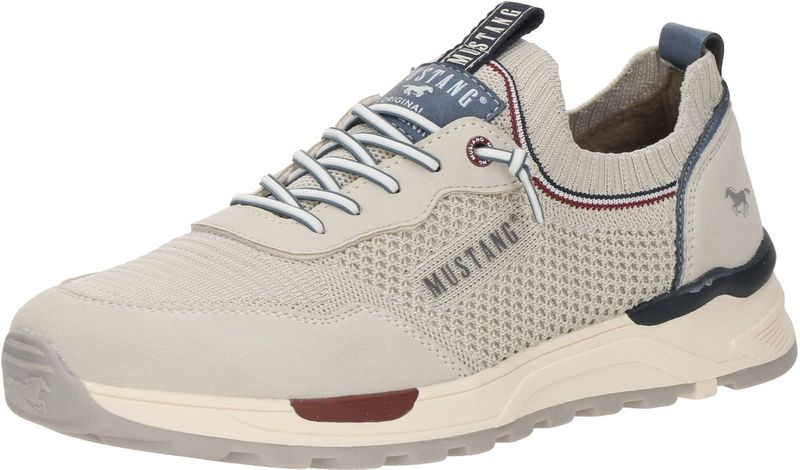 Sneakers - Laag - Imitatieleer/Mesh - Vetering met 5 Gaten