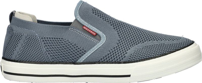 Mustang - Instapschoenen - Gehaakt Textiel - Zwart