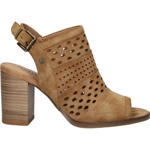 Mustang Sandalen Hak Sandalen Hak - cognac