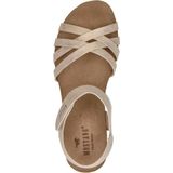 Mustang Sandalen Plat Sandalen Plat - goudkleur