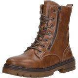Mustang Veterschoenen Hoog Veterschoenen Hoog - cognac
