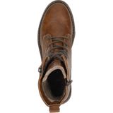 Mustang Veterschoenen Hoog Veterschoenen Hoog - cognac
