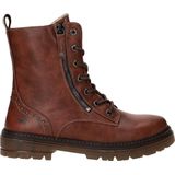 Mustang Veterschoenen Hoog Veterschoenen Hoog - cognac