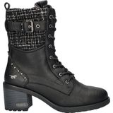Mustang dames veterboot - Zwart