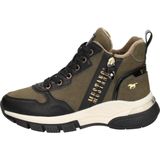 Mustang Shoes Schnürboots, High Top Sneaker, Stiefelette mit zusätzlichem Reißverschluss