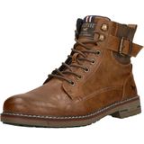 Mustang Veterschoenen Hoog Veterschoenen Hoog - cognac