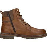 Mustang Veterschoenen Hoog Veterschoenen Hoog - cognac