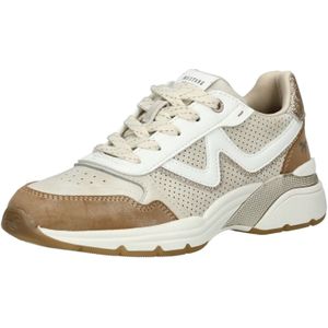 Mustang - Dames Sneakers - Zwart - Imitatieleer - Chunky Loopzool