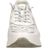 Mustang - Dames Sneaker - Imitatieleer - Zwart - Met Elastische Veters