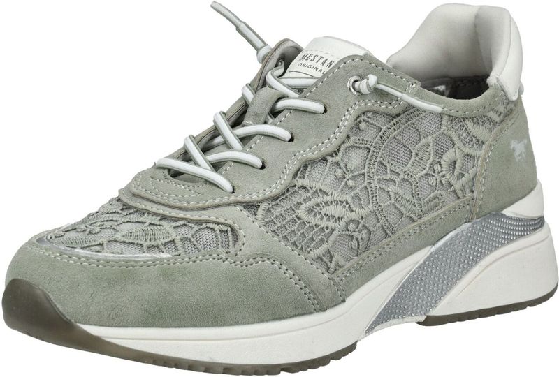 Merk - Model - Sneakers - Zwart - Imitatieleer/Textiel