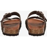 Merk - Muiltjes - Effen - Leer/ Kunststof/ Rubber/ Suède - Open Toe