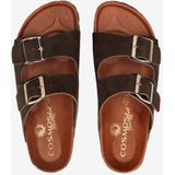 Merk - Muiltjes - Effen - Leer/ Kunststof/ Rubber/ Suède - Open Toe