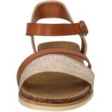 Mustang - Sandalen Plat - Beige - Kunststof