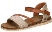 Mustang - Sandalen Plat - Beige - Kunststof