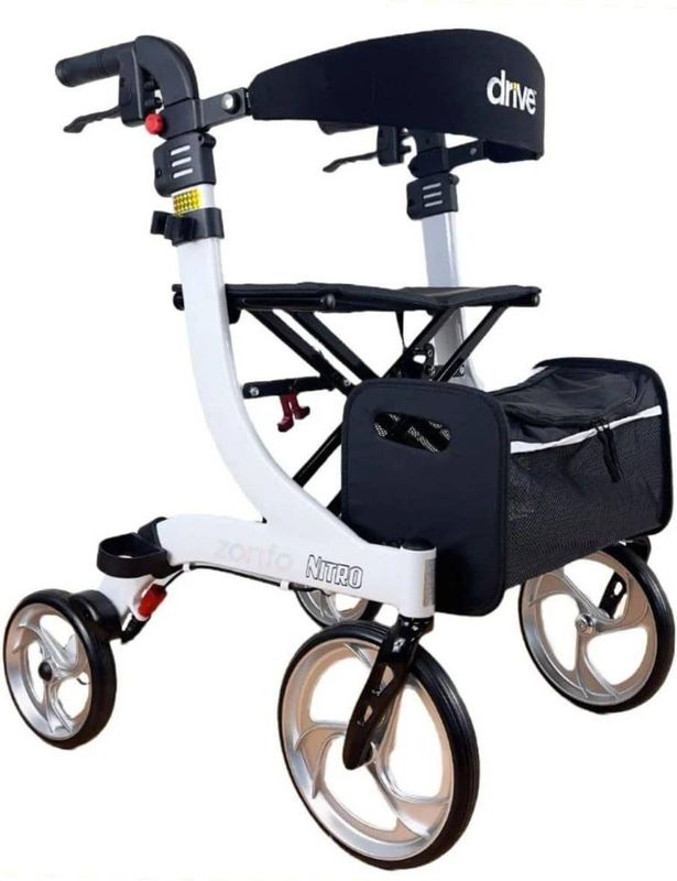 Drive - Rollator Nitro - Champagne - Lichtgewicht - Opvouwbare Rollator