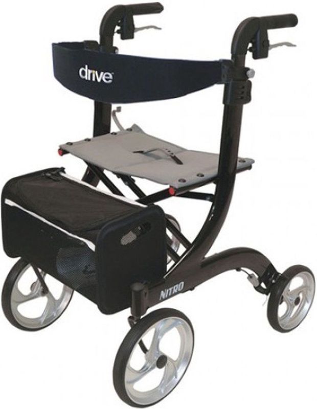 Drive - Rollator Nitro - Champagne - Lichtgewicht Rollator - Opvouwbaar
