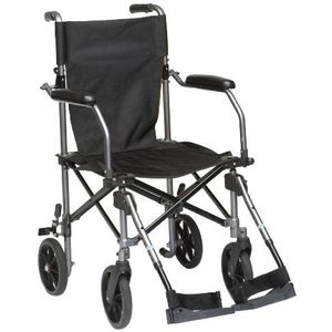 Drive Medical - TC005 Travelite - Transport-rolstoel - Aluminium - 46 cm