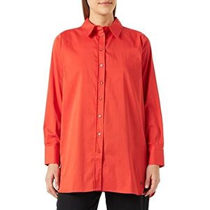 bugatti Dames W3561-20201 blouse, oranje-660, 40 EU, Oranje-660, 40