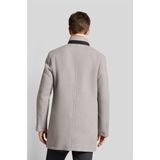 Bugatti - Herenjas - Beige - Klassieke Jas met Opstaande Kraag en Paspelzakken