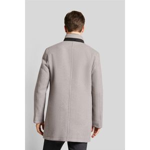 Bugatti - Herenjas - Beige - Klassieke Jas met Opstaande Kraag en Paspelzakken