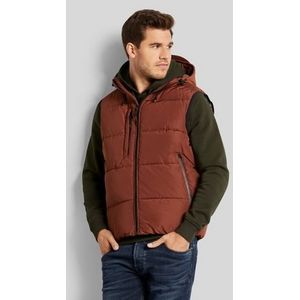 Sterk Gewatteerd Vest - Zwart - Rippstop - Waterafstotend