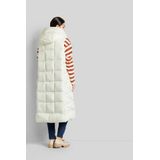 Bugatti Damen Gewatteerd vest met asymmetrisch silhouet