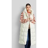 Bugatti Damen Gewatteerd vest met asymmetrisch silhouet
