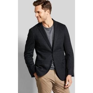 Blazer - Donkergrijs - Slim Fit - Reverskraag - Lange Mouwen