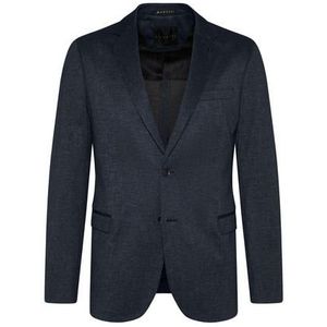 Blazer - Marine - Slim Fit - Binnenzakken - Klepzakken - Reverskraag