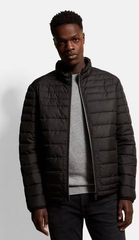 Bugatti - Gewatteerde Jas - Luchtig - Moderne Opstaande Kraag