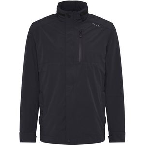Bugatti - Zomerjas - Zwart - 100% Polyester - Wijde Fit met Borstzak en Capuchon