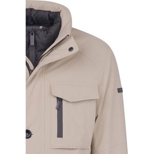 Bugatti - Winterjas - Beige - 100% Polyester - Waterdicht