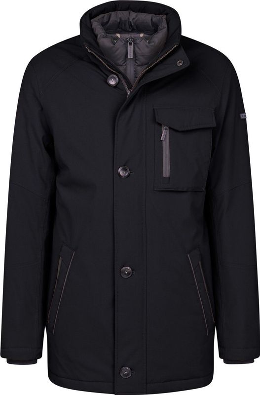 Bugatti - Lang Jack - Marine - Met Oprolbare Capuchon