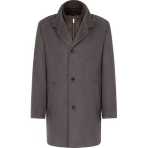 Bugatti - Winterjas - Bruin Gemêleerd - 60% Wol, 35% Polyester
