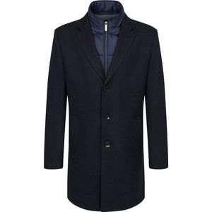 Bugatti - Korte Jas - Marine - Met Vestenfake - Binnenzakken - Reverskraag