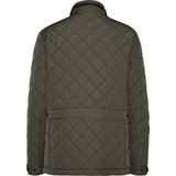 Jassen - Olijf - Zonder Capuchon - Lange Mouwen - Ruitsteek