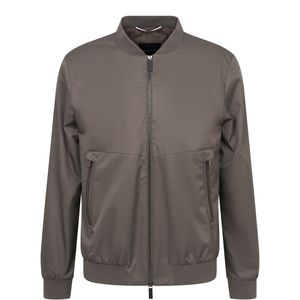 Bugatti - Zomerjas - Groen - Moderne Uitstraling - Hoge Kraag