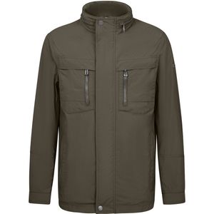 Bugatti - Zomerjas - Donkergroen - 100% Polyester - Dubbele Borstzakken