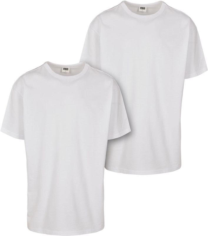 Urban Classics - Organic Basic Heren T-shirt Wit