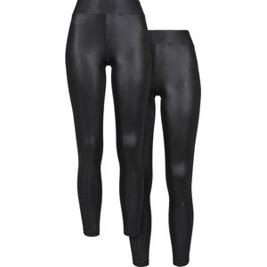 Urban Classics - Synthetic Leather Legging - Zwart