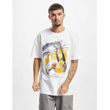 Mister Tee - Attack Player Oversize Heren T-shirt - Wit