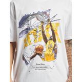 Mister Tee - Attack Player Oversize Heren T-shirt - Wit