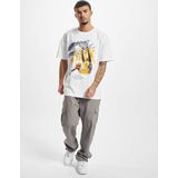 Mister Tee - Attack Player Oversize Heren T-shirt - Wit
