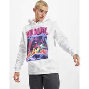 Mister Tee - Wonderful Hoodie trui - Wit