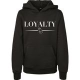 Mister Tee - Loyalty Kinder hoodie trui - Kids 110 116 - Zwart