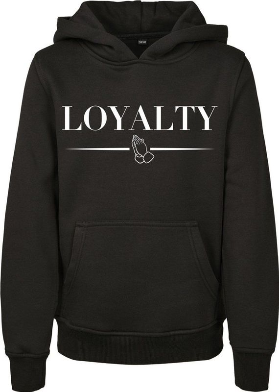 Mister Tee - Loyalty Kinder hoodie trui - Kids 110 116 - Zwart